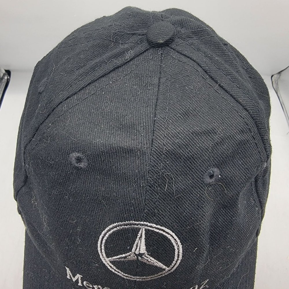 Mercedes Benz Adults Black Baseball Hat Cap Logo Dad Hat Embroidered Casual - Picture 6 of 9